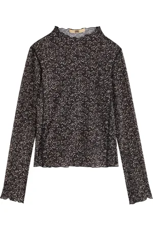 KNWLS Halcyon Printed Stretch-jersey top - - L (UK14 / L)
