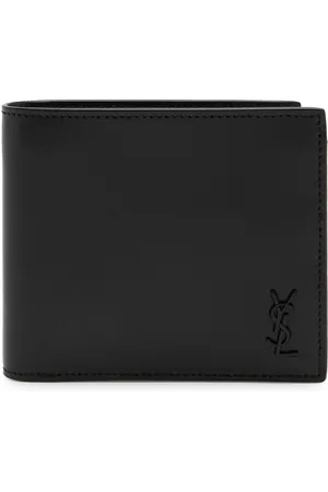Saint Laurent Cassandre Leather Wallet - - One Size