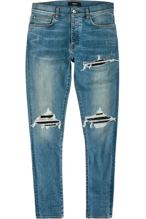 AMIRI MX1 Ripped Slim-leg Jeans - - W30 (W30 / S)