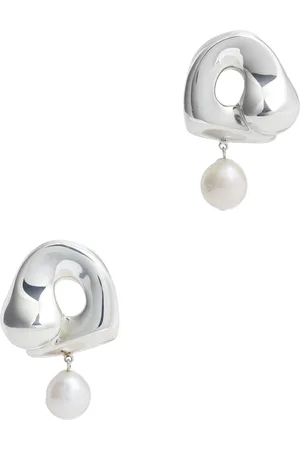Agmes X Simone Bodmer-turner Sandra Large Sterling Drop Earrings - One Size