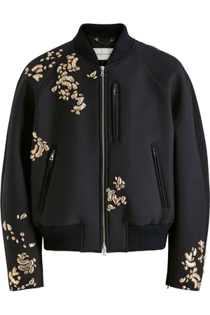 DRIES VAN NOTEN Vermont Embellished Wool-blend Bomber Jacket - - L