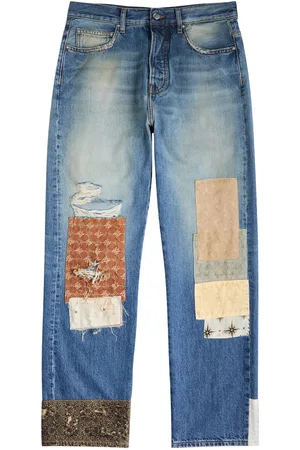 AMIRI Ma Quad Artpatch Straight-leg Jeans - - 30 (W30 / S)