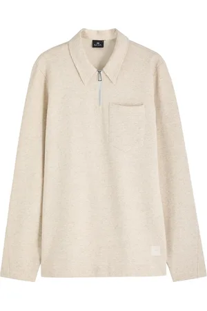 Paul Smith Half-zip Cotton-blend Sweatshirt - - M