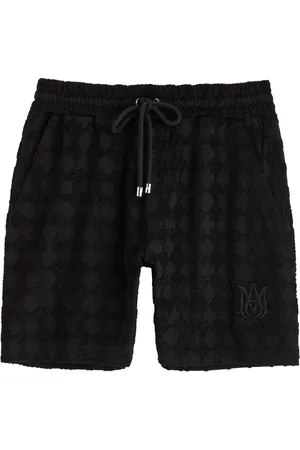 AMIRI MA Quad Jacquard Cotton-blend Shorts - - L