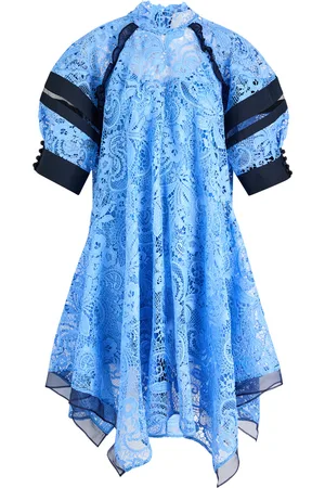 3.1 Phillip Lim Floral Guipure Lace Dress - - L (UK14 / L)