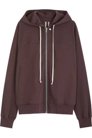 Rick Owens Hooded Cotton Sweatshirt - - L