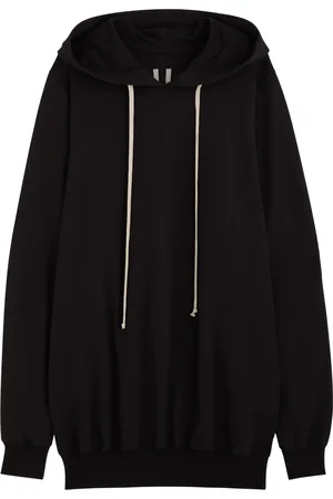 Rick Owens Cotton Hooded Sweatshirt - - M