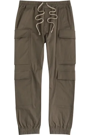 Rick Owens Mastodon Mega Twill Cargo Trousers - - 46 (W30 / S)