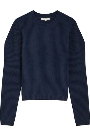 J.W.Anderson Ribbed Puff-sleeve Wool-blend Jumper - - L (UK14 / L)