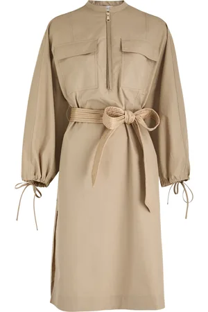 Moncler Nylon Midi Dress - - 44 (UK12 / M)