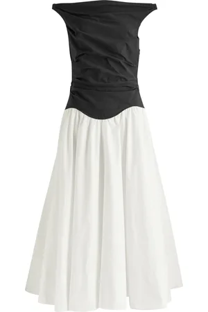 Simkhai Cersei Off-the-shoulder Cotton-poplin Midi Dress - - 6 (UK10 / S)