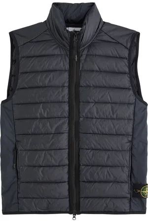 Stone Island Loom Woven Chambers Quilted Gilet - - L
