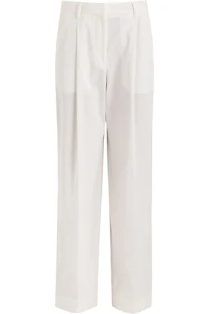 Totême Straight-leg Cotton Trousers - - 38 (UK10 / S)