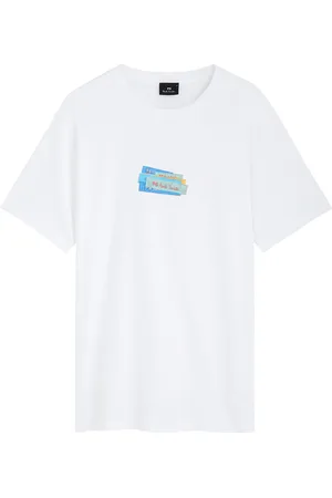 Paul Smith Logo Printed Cotton T-shirt - - L