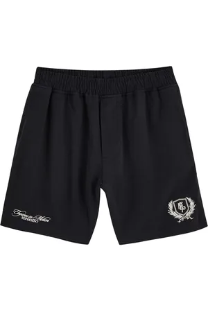 Represent Crest Logo-embroidered Twill Shorts - - M