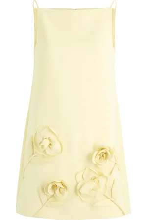 Self-Portrait Floral-appliquéd Mini Dress - - 8 (UK8 / S)