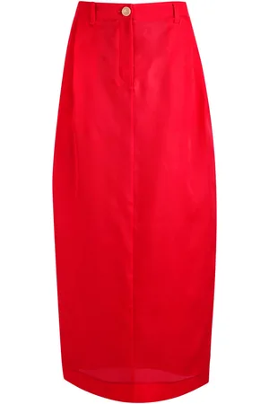 Khaite Lucian Semi-sheer Silk Maxi Skirt - - 4 (UK8 / S)