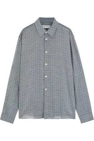 OUR LEGACY Beyond Checked Voile Shirt - - 46 (IT46 / S)