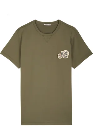 Moncler Logo Cotton T-shirt - - L