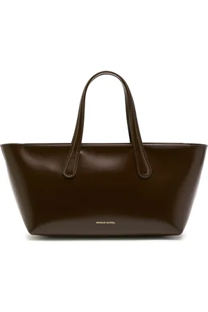 Mansur Gavriel Mini Everyday Glossed Leather top Handle bag - - One Size