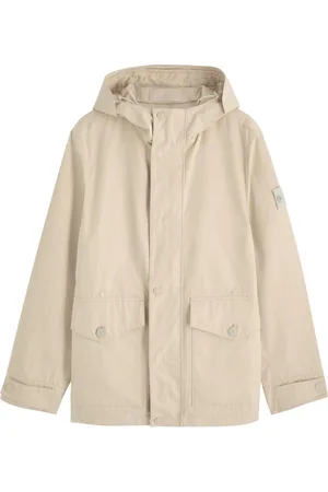 Stone Island Ghost Cotton-poplin Parka Jacket - - L