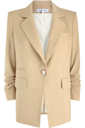 VERONICA BEARD Battista Dickey Woven Blazer - - 10 (UK14 / L)