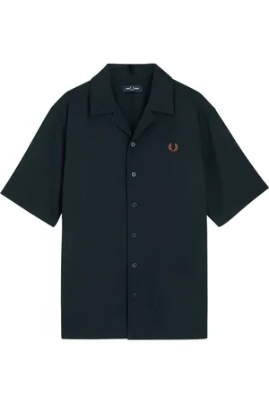 Fred Perry Logo-embroidered Piqué Cotton Shirt - - M