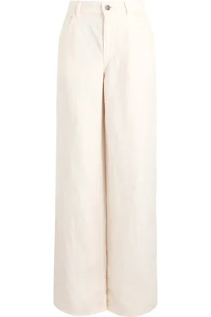 The Row Eglitta Straight-leg Linen Jeans - - 27 (W27 / UK8-10 / S)