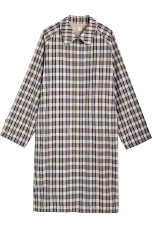 The Row Tavishina Checked Silk-blend Coat - - 2 (UK6 / XS)