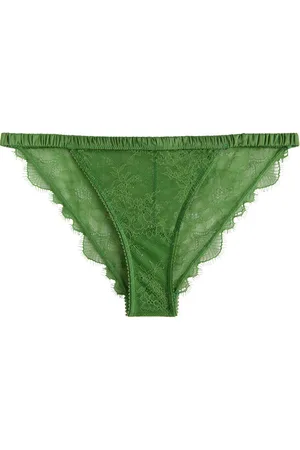 LOVE Stories Wild Rose Lace Briefs - - L (UK14 / L)