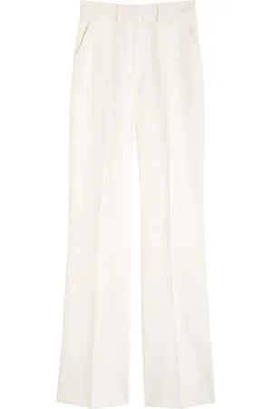 DAVID KOMA Flared Straight-leg Stretch-wool Trousers - - 12 (UK12 / M)
