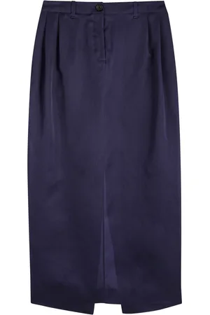 Khaite Lucian Semi-sheer Silk Maxi Skirt - - 6 (UK10 / S)