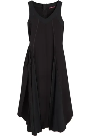 High Good Fortune Panelled Satin Midi Dress - - 42 (UK10 / S)