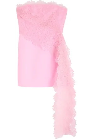 DAVID KOMA Lace-embellished Crepe Mini Dress - - 10 (UK10 / S)