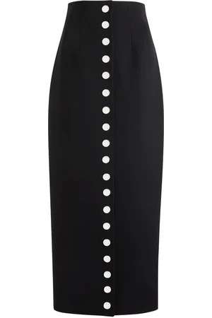 Khaite Brynlee Crepe Maxi Pencil Skirt - - 4 (UK8 / S)