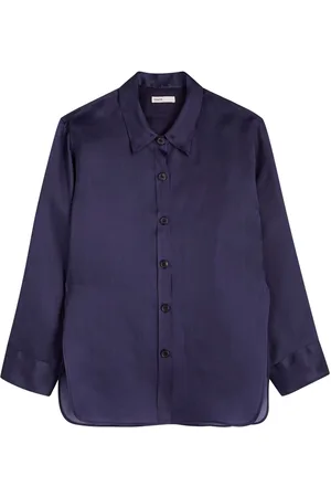Khaite Herschel Silk-organza Shirt - - S (UK8-10 / S)