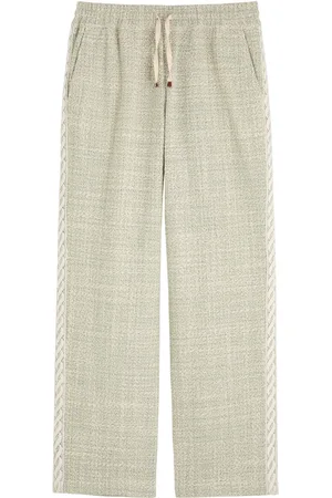 Drôle de Monsieur DRÔLE DE Monsieur Straight-leg Tweed Trousers - - M