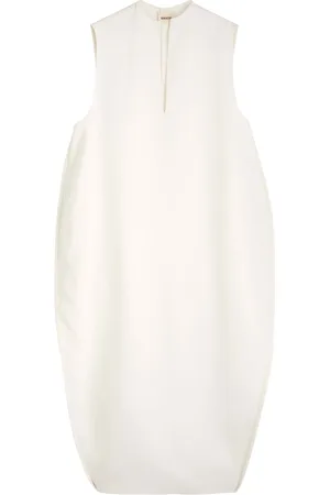 Khaite Blanche Crepe Midi Dress - - M (UK12 / M)