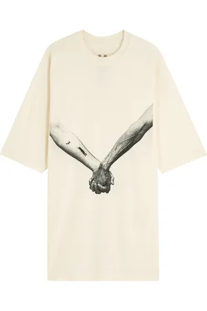 Rick Owens Jumbo Printed Cotton T-shirt - - L
