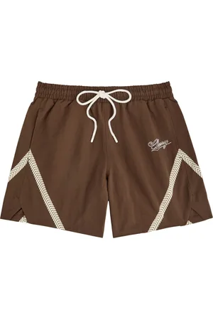 CHERRY LOS ANGELES Printed Shell Shorts - - L