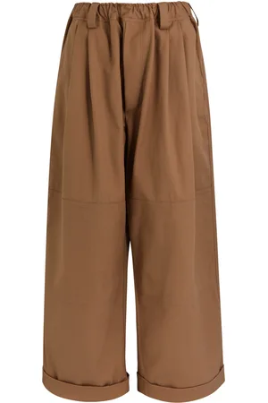 MERYLL ROGGE Workwear Oversized Canvas Trousers - - M (UK12 / M)