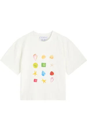 Never Fully Dressed Shell Ioana Stretch-cotton T-shirt - M (UK12 / M)