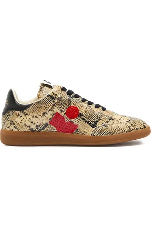 Isabel Marant Isabel Marant étoile Kaycee Snake-print Leather Sneakers - - 36 (IT36/ UK3)