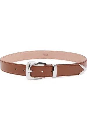 Khaite Benny Leather Belt - - 30 (UK8/ S)