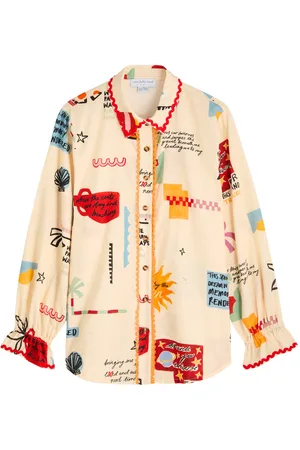 Never Fully Dressed Poema Geanie Cotton-blend Shirt - - 10 (UK10 / S)