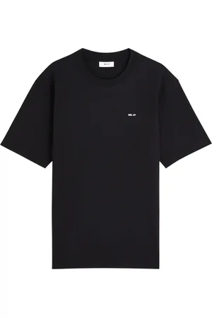 NN.07 Adam Logo Cotton T-shirt - - L