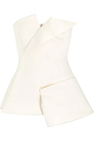 A.W.A.K.E. MODE Corseted Satin top - - 38 (UK10 / S)