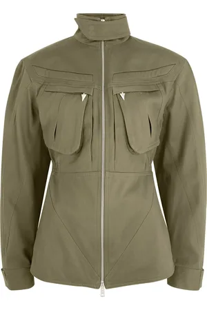 MUGLER Panelled Twill Jacket - - 38 (UK10 / S)