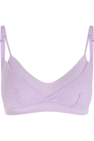Chantelle Lace-embellished Padded Bralette - - M/L (UK14 / L)