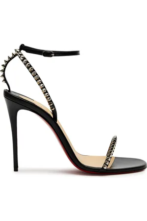 Christian Louboutin So Me 100 Studded Leather Sandals - - 3
